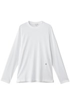 【ブラミンク/BLAMINK】の【BLMK】ロゴロングスリーブ 人気、トレンドファッション・服の通販 founy(ファニー) ファッション Fashion レディースファッション Fashion for Women トップス・カットソー Cut & Sew Tops シャツ・ブラウス・オフィスカジュアル Elegant Blouses & Button-Ups ロングTシャツ・Tシャツ Longline T-Shirts & Tees カットソー・ベーシックTシャツ Cut-and-Sewn Tops / Stretch Tees & Basics スリーブ Sleeve, Long Sleeve / Short Sleeve ベーシック Basic, Essential ロング Long, Long-Length thumbnail ホワイト|ID: prp329100004888031 ipo3291000000036502411