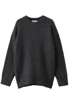 【サクラ/SACRA】のエクストラファインスラブヤーンニット チャコール|ID: prp329100004888039 ipo3291000000036908209