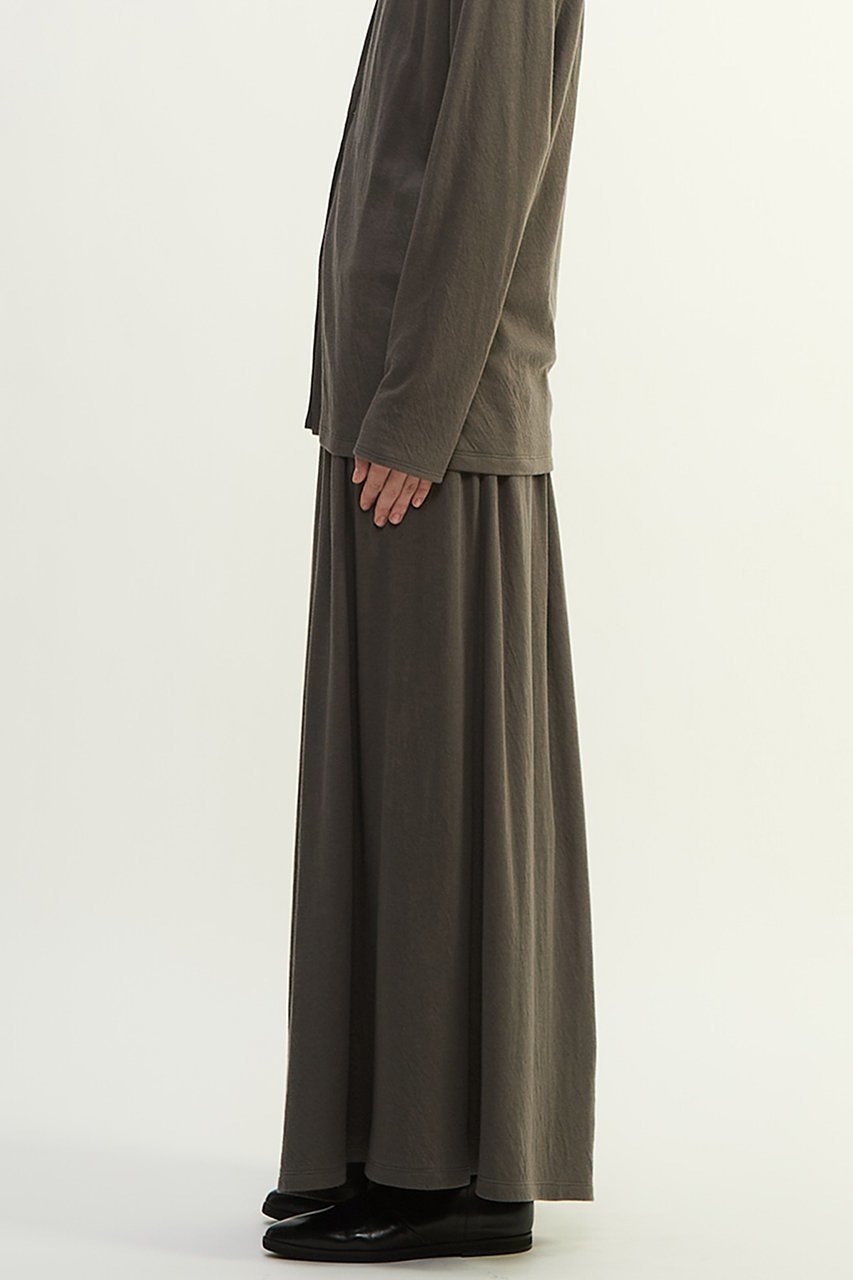 【プレインピープル/PLAIN PEOPLE】のスーピマカシミヤダブルガーゼフレアパンツ 人気、トレンドファッション・服の通販 founy(ファニー) 　ファッション　Fashion　レディースファッション　Fashion for Women　パンツ　Pants & Trousers　おすすめ　Recommended / Our Picks　カーディガン　Cardigan, Knitwear　セットアップ　Set-Up, Coordinated Outfit　ダブル　Double, Double-Breasted　ドレープ　Drape, Draping Fabric　エレガント 上品　Elegant　other-2|ID: prp329100004888041 ipo3291000000036502626