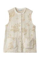 【キッドブルー/KID BLUE】の25シャギーブーケベスト 人気、トレンドファッション・服の通販 founy(ファニー) ファッション Fashion レディースファッション Fashion for Women アウター Coat / Outerwear Collection レディースジャケット・軽アウター Jackets ジャケット Jacket, Outerwear チェック Check, Plaid, Tartan ベスト Vest, Waistcoat ポケット Pocket, Pocket Detail リラックス Relax, Relaxed Fit エレガント 上品 Elegant |ID:prp329100004888114