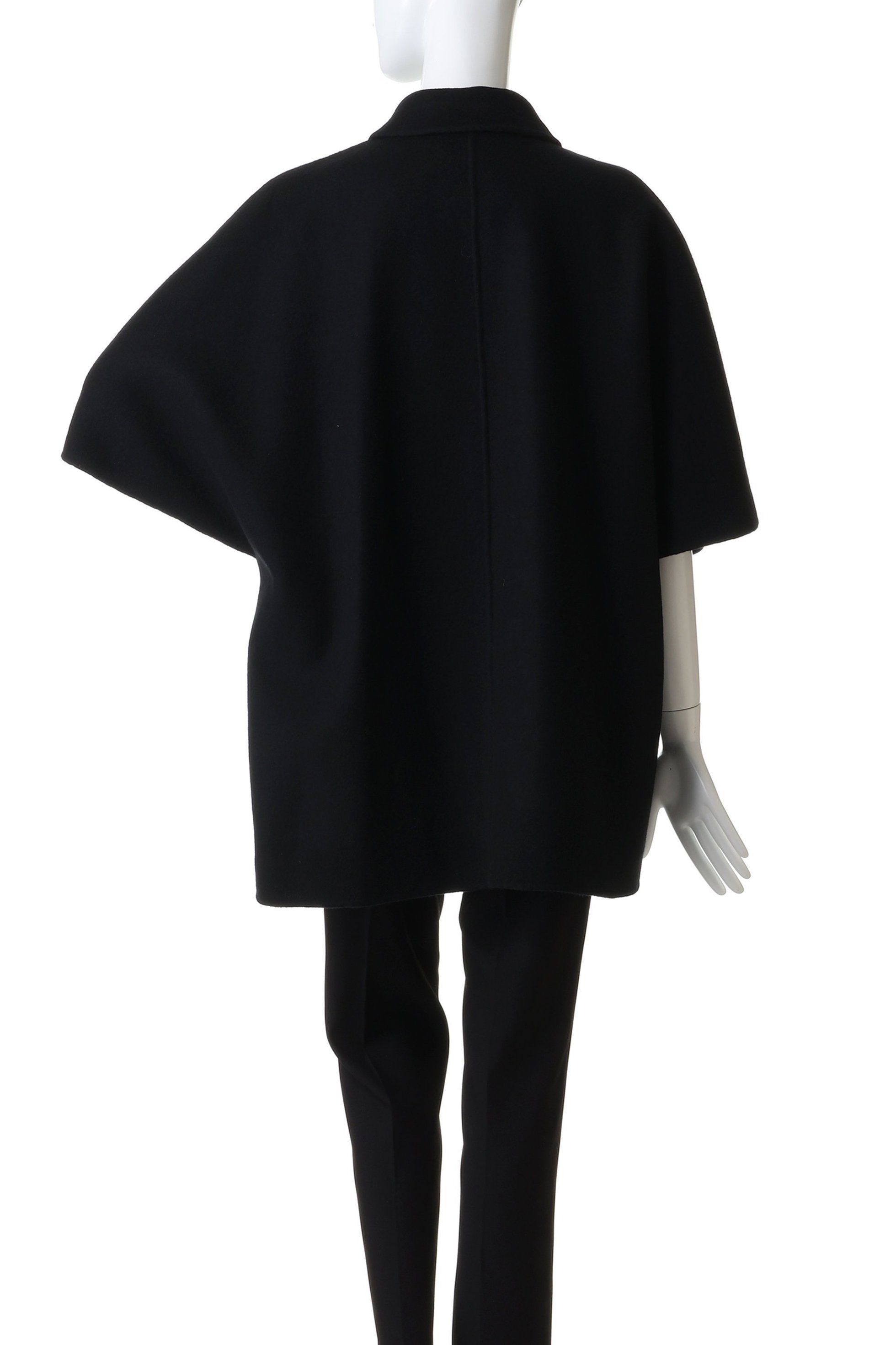 【ジェイドット/j.】のプレミアムウールリバー ポンチョハーフコート 人気、トレンドファッション・服の通販 founy(ファニー) 　ファッション　Fashion　レディースファッション　Fashion for Women　アウター　Coat / Outerwear Collection　コート・ロングコート・ピーコート　Long Coats, Peacoats & More　ポンチョ・ケープコート　Ponchos & Capes　プレミアム　Premium, High-End　モダン　Modern, Contemporary　リュクス　Luxury, Elegant, High-End, Chic　ロング　Long, Long-Length　other-4|ID: prp329100004888131 ipo3291000000036503500