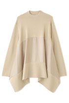 【アドーア/ADORE】のサテンコンビニット 人気、トレンドファッション・服の通販 founy(ファニー) ファッション Fashion レディースファッション Fashion for Women トップス・カットソー Cut & Sew Tops ニット Knit Tops & Sweaters カジュアルプルオーバー・ニットトップス Pullovers & Knit Tops / Casual Pullovers インナー Innerwear コンビ Combo, Combination Style サテン Satin, Glossy Fabric センター Center, Center Line バランス Balance, Style Balance リラックス Relax, Relaxed Fit thumbnail ベージュ|ID: prp329100004888153 ipo3291000000036503765