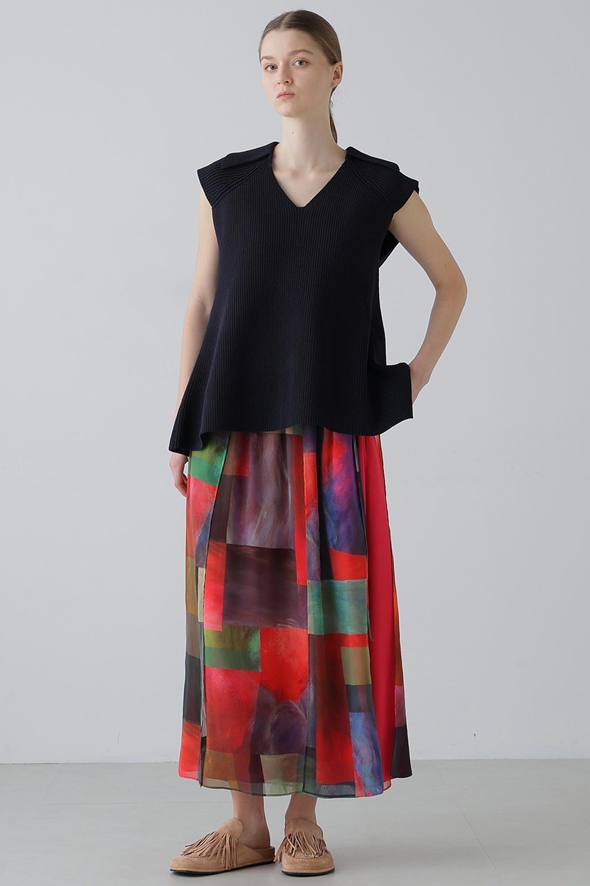 【アドーア/ADORE】のエアーストレッチ 人気、トレンドファッション・服の通販 founy(ファニー) 　ファッション　Fashion　レディースファッション　Fashion for Women　トップス・カットソー　Cut & Sew Tops　ニット　Knit Tops & Sweaters　カジュアルプルオーバー・ニットトップス　Pullovers & Knit Tops / Casual Pullovers　インナー　Innerwear　ストレッチ　Stretch, Stretchy Fabric　フレア　Flare, Flared　畦　Ribbed Knit　other-4|ID: prp329100004888154 ipo3291000000036503779