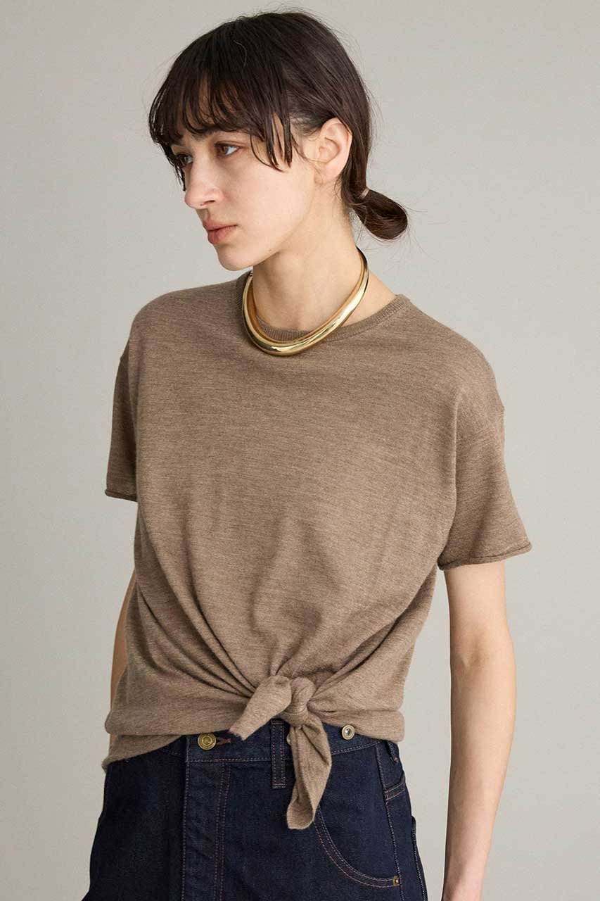 【ブリル/BRILL】のCashmere ツイストT 人気、トレンドファッション・服の通販 founy(ファニー) ファッション Fashion レディースファッション Fashion for Women トップス・カットソー Cut & Sew Tops ニット Knit Tops & Sweaters カジュアルプルオーバー・ニットトップス Pullovers & Knit Tops / Casual Pullovers なめらか Smooth, Silky Texture スリット Slit, Slit Detail ツイスト Tweed, Tweed Fabric ドレープ Drape, Draping Fabric エレガント 上品 Elegant 定番 Standard, Basic Item other-2|ID: prp329100004888160 ipo3291000000036503824