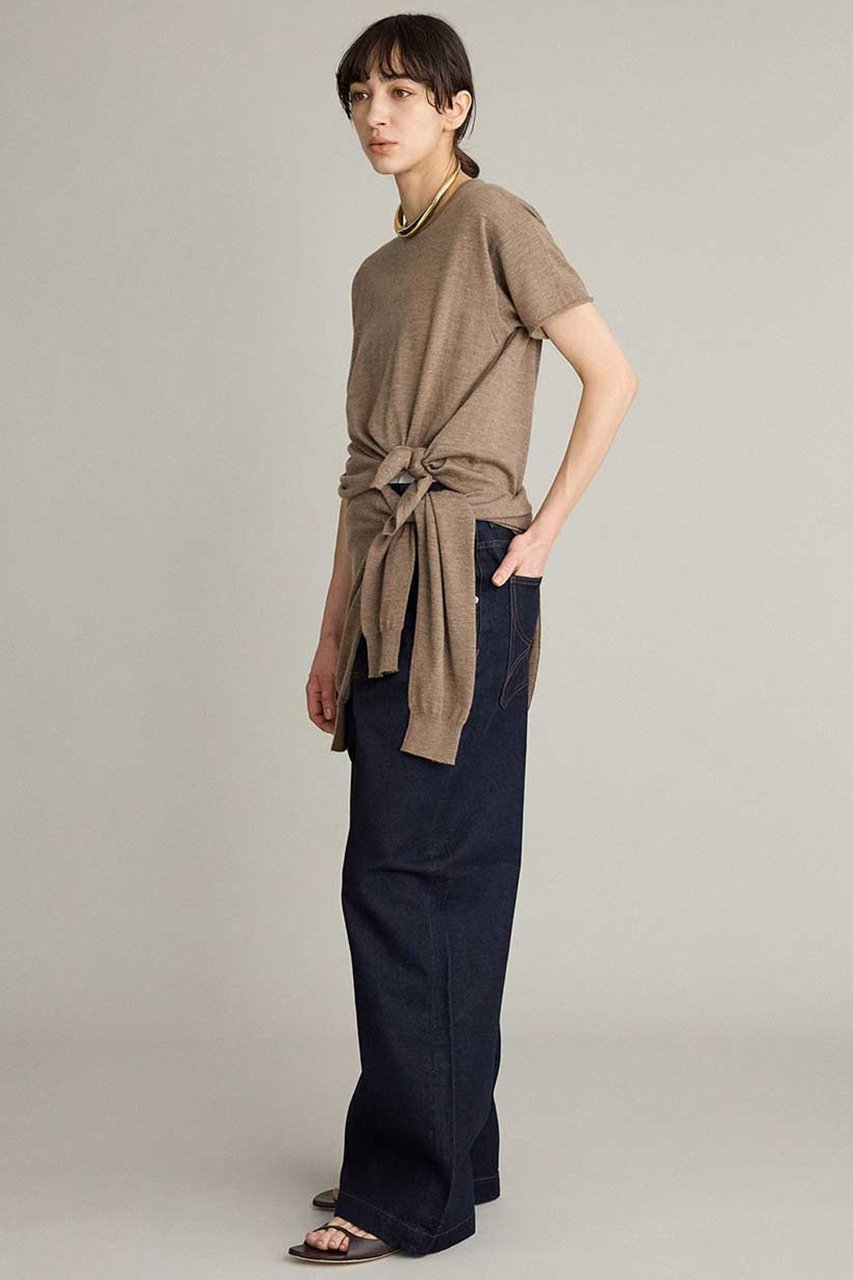 【ブリル/BRILL】のCashmere ツイストT 人気、トレンドファッション・服の通販 founy(ファニー) ファッション Fashion レディースファッション Fashion for Women トップス・カットソー Cut & Sew Tops ニット Knit Tops & Sweaters カジュアルプルオーバー・ニットトップス Pullovers & Knit Tops / Casual Pullovers なめらか Smooth, Silky Texture スリット Slit, Slit Detail ツイスト Tweed, Tweed Fabric ドレープ Drape, Draping Fabric エレガント 上品 Elegant 定番 Standard, Basic Item other-5|ID: prp329100004888160 ipo3291000000036503827