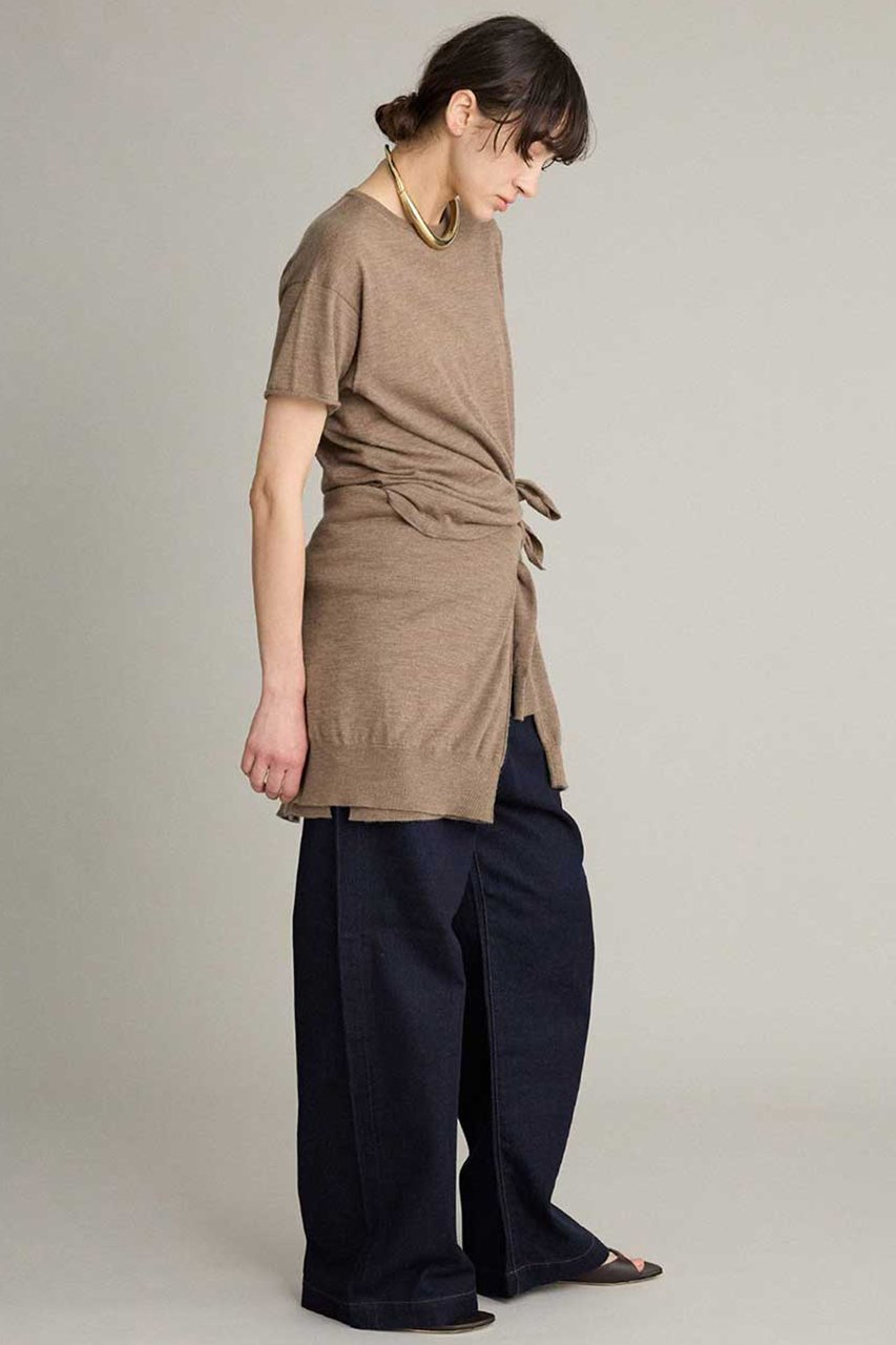 【ブリル/BRILL】のCashmere ツイストT 人気、トレンドファッション・服の通販 founy(ファニー) ファッション Fashion レディースファッション Fashion for Women トップス・カットソー Cut & Sew Tops ニット Knit Tops & Sweaters カジュアルプルオーバー・ニットトップス Pullovers & Knit Tops / Casual Pullovers なめらか Smooth, Silky Texture スリット Slit, Slit Detail ツイスト Tweed, Tweed Fabric ドレープ Drape, Draping Fabric エレガント 上品 Elegant 定番 Standard, Basic Item other-7|ID: prp329100004888160 ipo3291000000036503830