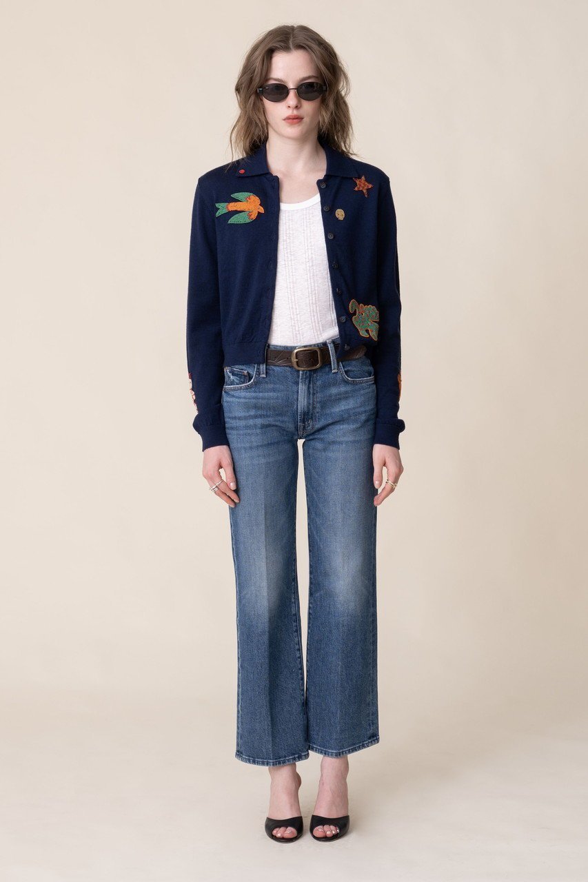 【マザー/MOTHER】のTHE RACQUET CARDIGAN モチーフカーディガン (RLC) 人気、トレンドファッション・服の通販 founy(ファニー) ファッション Fashion レディースファッション Fashion for Women トップス・カットソー Cut & Sew Tops ニット Knit Tops & Sweaters カーディガン・羽織り Layered Style Cardigans カラフル Colorful Design カーディガン Cardigan, Knitwear クロップド Cropped, Short Length グラフィック Graphic, Graphic Design コンパクト Compact, Small Size ボトム Bottoms, Lower Wear モチーフ Motif, Design Theme other-7|ID: prp329100004888174 ipo3291000000036503926