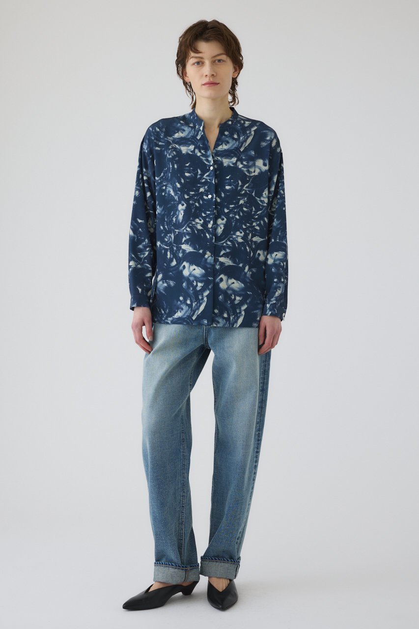 【リムアーク/RIM.ARK】のAir turbulence painting blouse/ブラウス 人気、トレンドファッション・服の通販 founy(ファニー) ファッション Fashion レディースファッション Fashion for Women トップス・カットソー Cut & Sew Tops シャツ・ブラウス・オフィスカジュアル Elegant Blouses & Button-Ups おすすめ Recommended / Our Picks ジャケット Jacket, Outerwear スリーブ Sleeve, Long Sleeve / Short Sleeve セットアップ Set-Up, Coordinated Outfit ドレス Dress, One-Piece プリント Print, Printed Pattern ロング Long, Long-Length other-2|ID: prp329100004888184 ipo3291000000036504011