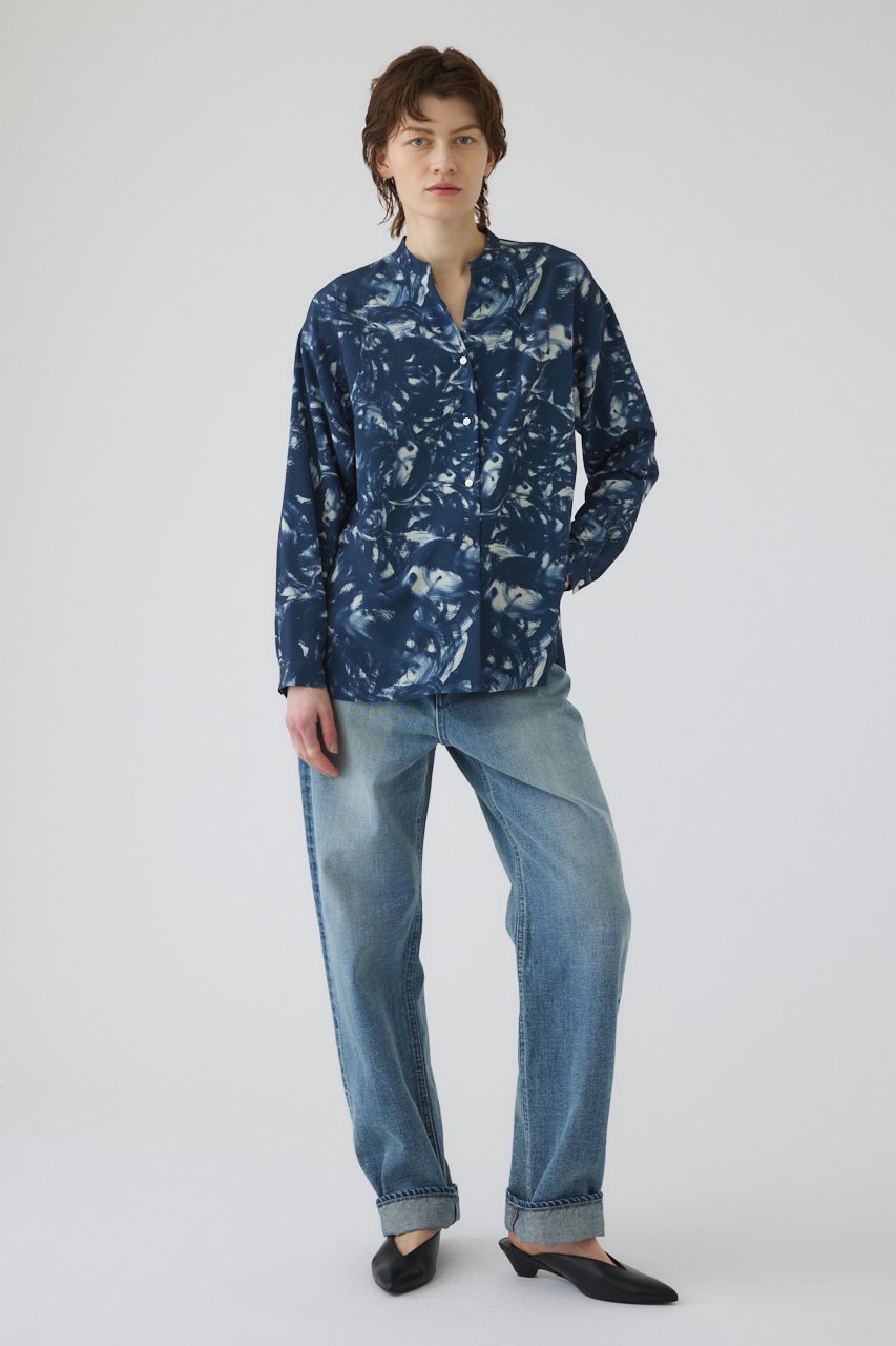 【リムアーク/RIM.ARK】のAir turbulence painting blouse/ブラウス 人気、トレンドファッション・服の通販 founy(ファニー) ファッション Fashion レディースファッション Fashion for Women トップス・カットソー Cut & Sew Tops シャツ・ブラウス・オフィスカジュアル Elegant Blouses & Button-Ups おすすめ Recommended / Our Picks ジャケット Jacket, Outerwear スリーブ Sleeve, Long Sleeve / Short Sleeve セットアップ Set-Up, Coordinated Outfit ドレス Dress, One-Piece プリント Print, Printed Pattern ロング Long, Long-Length other-3|ID: prp329100004888184 ipo3291000000036504012