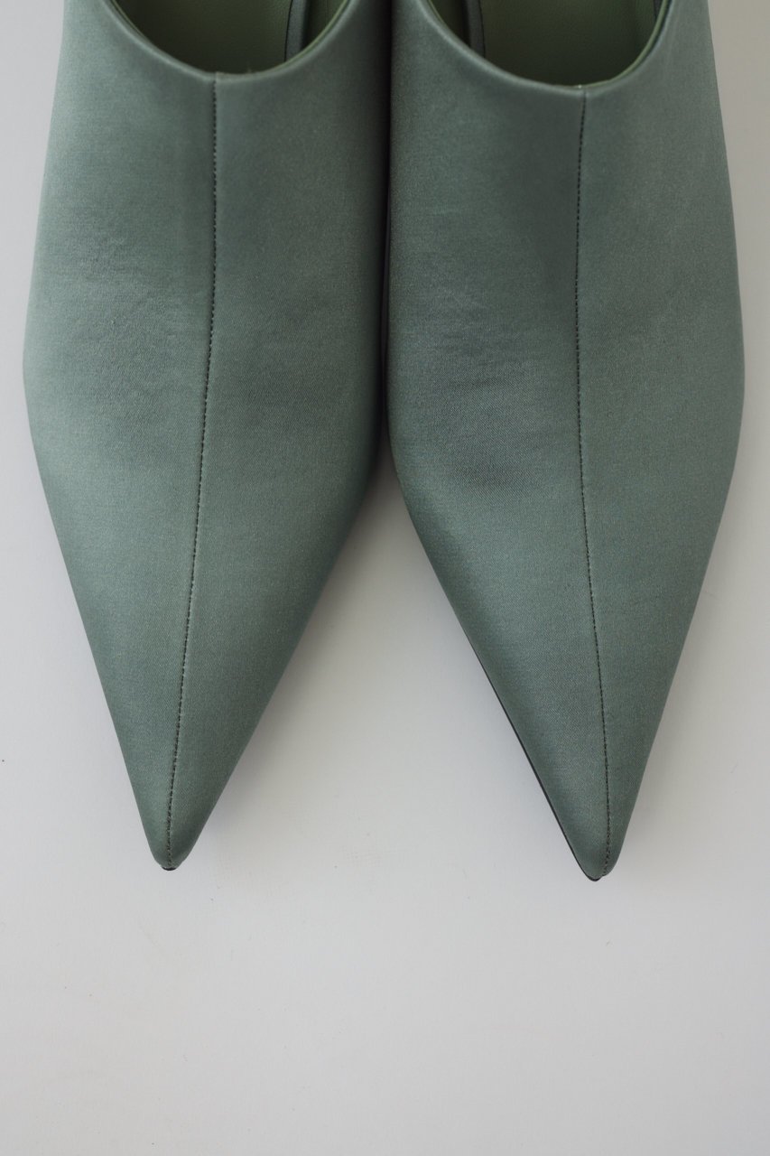 【リムアーク/RIM.ARK】のPointed satin mule/ミュール 人気、トレンドファッション・服の通販 founy(ファニー) 　ファッション　Fashion　レディースファッション　Fashion for Women　サテン　Satin, Glossy Fabric　サンダル　Sandals, Summer Shoes　スラックス　Slacks, Dress Pants　デニム　Denim, Jeans Material　ドレス　Dress, One-Piece　ミュール　Mule, Backless Shoes　リュクス　Luxury, Elegant, High-End, Chic　エレガント 上品　Elegant　結婚式　Wedding　other-5|ID: prp329100004888186 ipo3291000000036504034