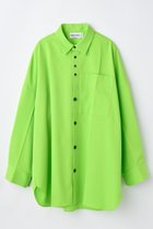【ナゴンスタンス/nagonstans】のloose center crease shirt 人気、トレンドファッション・服の通販 founy(ファニー) ファッション Fashion レディースファッション Fashion for Women トップス・カットソー Cut & Sew Tops シャツ・ブラウス・オフィスカジュアル Elegant Blouses & Button-Ups ストレッチ Stretch, Stretchy Fabric スリーブ Sleeve, Long Sleeve / Short Sleeve センター Center, Center Line ルーズ Loose, Oversized ロング Long, Long-Length thumbnail Avocado|ID: prp329100004888191 ipo3291000000036504067