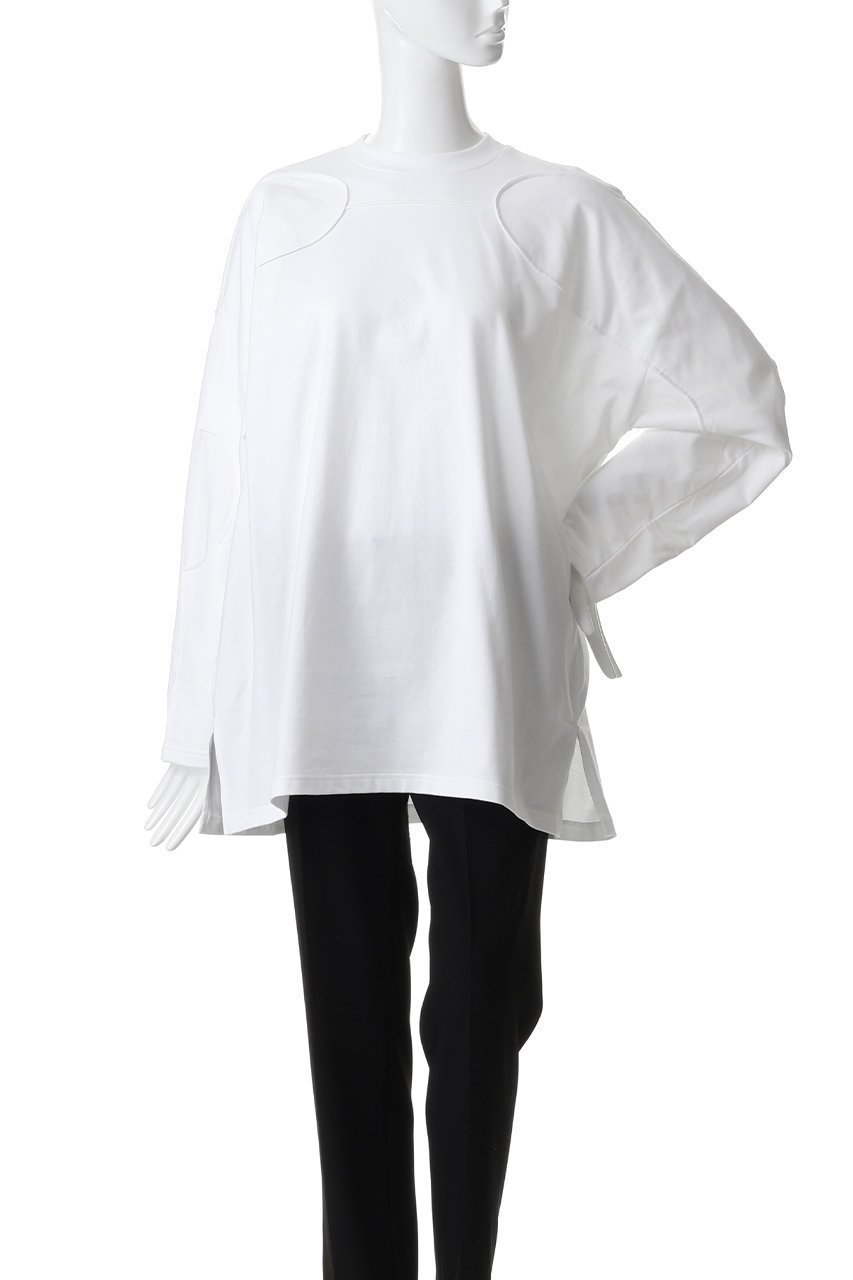 【エンフォルド/ENFOLD】のSILHOUETTE ART LONG-SLEEVE T-SHIRT 人気、トレンドファッション・服の通販 founy(ファニー) 　ファッション　Fashion　レディースファッション　Fashion for Women　トップス・カットソー　Cut & Sew Tops　シャツ・ブラウス・オフィスカジュアル　Elegant Blouses & Button-Ups　ロングTシャツ・Tシャツ　Longline T-Shirts & Tees　カットソー・ベーシックTシャツ　Cut-and-Sewn Tops / Stretch Tees & Basics　カッティング　Cutting Detail　スリーブ　Sleeve, Long Sleeve / Short Sleeve　ベビー　Baby, Babywear　ロング　Long, Long-Length　other-2|ID: prp329100004888195 ipo3291000000036504092