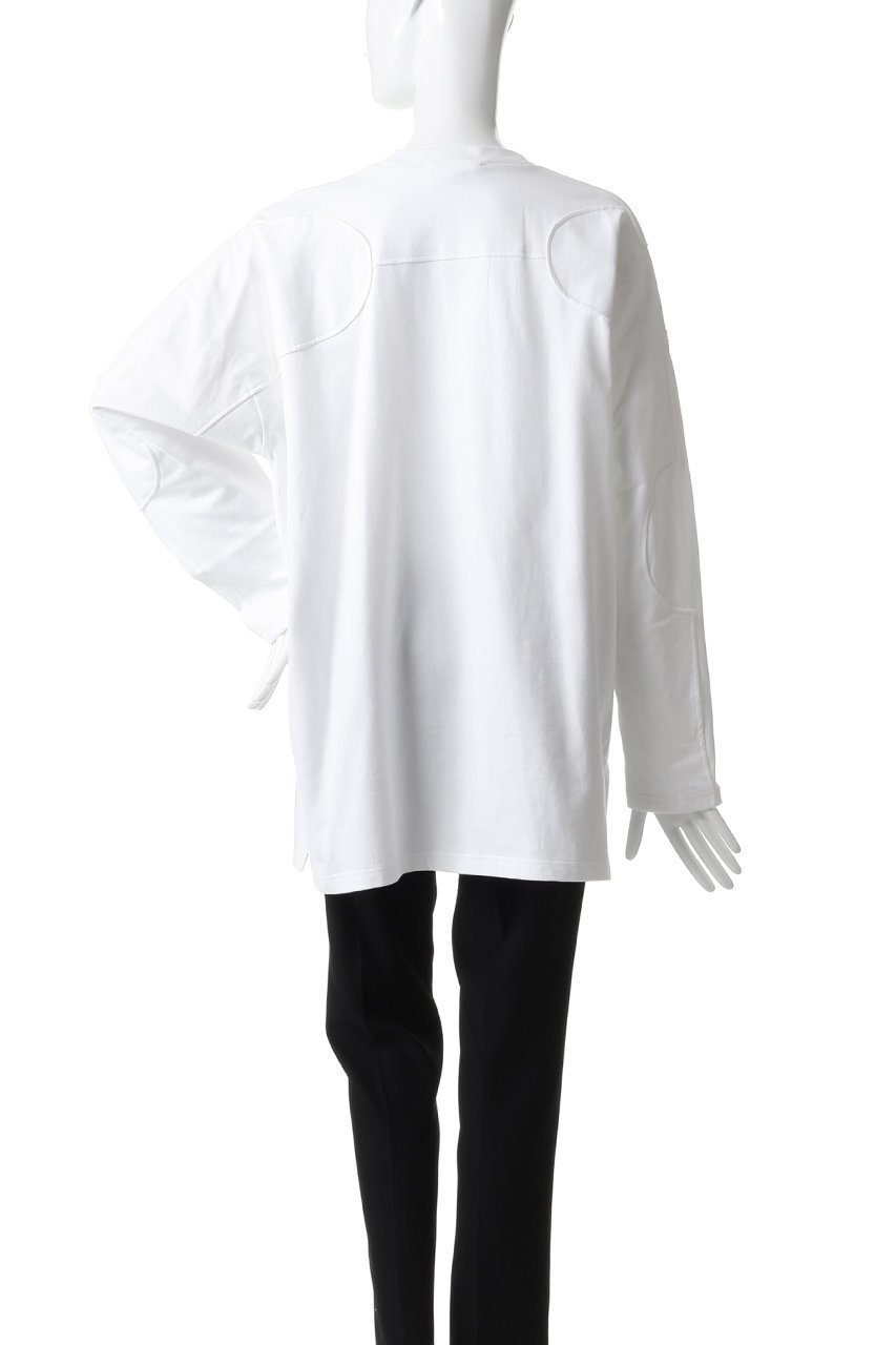 【エンフォルド/ENFOLD】のSILHOUETTE ART LONG-SLEEVE T-SHIRT 人気、トレンドファッション・服の通販 founy(ファニー) 　ファッション　Fashion　レディースファッション　Fashion for Women　トップス・カットソー　Cut & Sew Tops　シャツ・ブラウス・オフィスカジュアル　Elegant Blouses & Button-Ups　ロングTシャツ・Tシャツ　Longline T-Shirts & Tees　カットソー・ベーシックTシャツ　Cut-and-Sewn Tops / Stretch Tees & Basics　カッティング　Cutting Detail　スリーブ　Sleeve, Long Sleeve / Short Sleeve　ベビー　Baby, Babywear　ロング　Long, Long-Length　other-4|ID: prp329100004888195 ipo3291000000036504095