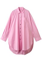 【エンフォルド/ENFOLD】のSLIT SHIRT 人気、トレンドファッション・服の通販 founy(ファニー) ファッション Fashion レディースファッション Fashion for Women トップス・カットソー Cut & Sew Tops シャツ・ブラウス・オフィスカジュアル Elegant Blouses & Button-Ups ロングTシャツ・Tシャツ Longline T-Shirts & Tees インド Indian Textile スリーブ Sleeve, Long Sleeve / Short Sleeve チュニック Tunic, Long Top ドレープ Drape, Draping Fabric バランス Balance, Style Balance パターン Pattern, Design Print ベスト Vest, Waistcoat ベーシック Basic, Essential ロング Long, Long-Length thumbnail ライトピンク|ID: prp329100004888200 ipo3291000000036504128