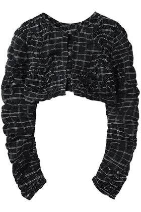 【メゾンスペシャル/MAISON SPECIAL】のRandom Charring Bolero/ランダムシャーリングボレロ 人気、トレンドファッション・服の通販 founy(ファニー) ファッション Fashion レディースファッション Fashion for Women アウター Coat / Outerwear Collection ボレロ・ショート丈ジャケット / ドレス羽織りに Boleros & Short Jackets トップス・カットソー Cut & Sew Tops シャツ・ブラウス・オフィスカジュアル Elegant Blouses & Button-Ups コンパクト Compact, Small Size 今季 This Season, Current Season シャーリング Shirring, Ruched ショート Short, Short Length ストライプ Stripe, Striped Pattern スリーブ Sleeve, Long Sleeve / Short Sleeve タフタ Taffeta, Structured Fabric チェック Check, Plaid, Tartan ボレロ Bolero, Short Cardigan 羽織 Haori, Light Jacket ランダム Random, Irregular ロング Long, Long-Length |ID:prp329100004888217