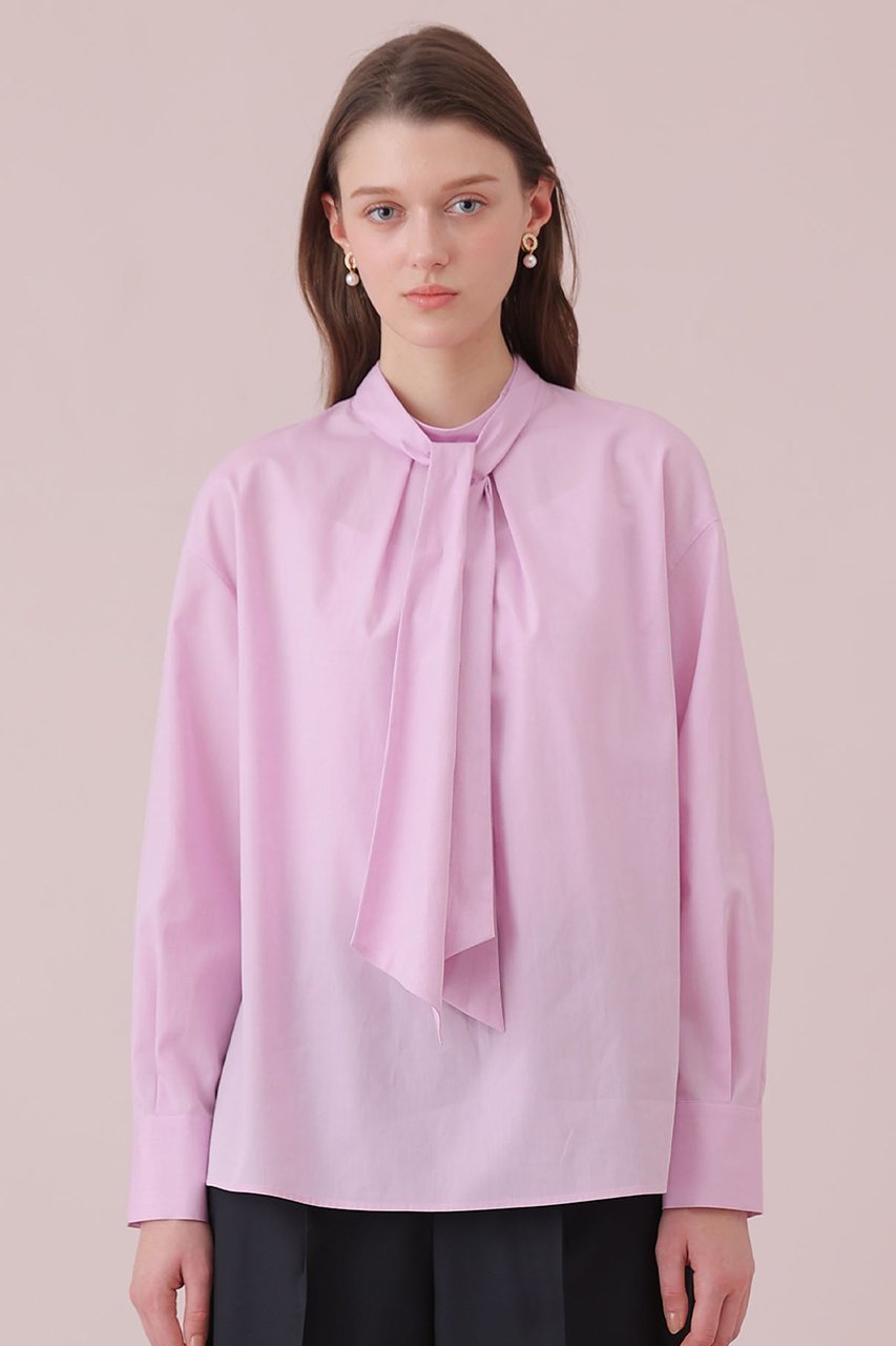 【アナイ/ANAYI】のブロードワイドリボンタイ ブラウス 人気、トレンドファッション・服の通販 founy(ファニー) ファッション Fashion レディースファッション Fashion for Women トップス・カットソー Cut & Sew Tops シャツ・ブラウス・オフィスカジュアル Elegant Blouses & Button-Ups なめらか Smooth, Silky Texture シャンブレー Chambray, Denim-Like Fabric ショルダー Shoulder, Shoulder Strap スリーブ Sleeve, Long Sleeve / Short Sleeve ダウン Down, Puffer ドロップ Drop Shoulder, Dropped Style ブロード Broadcloth, Fine Cotton ロング Long, Long-Length エレガント 上品 Elegant other-8|ID: prp329100004888221 ipo3291000000036504288