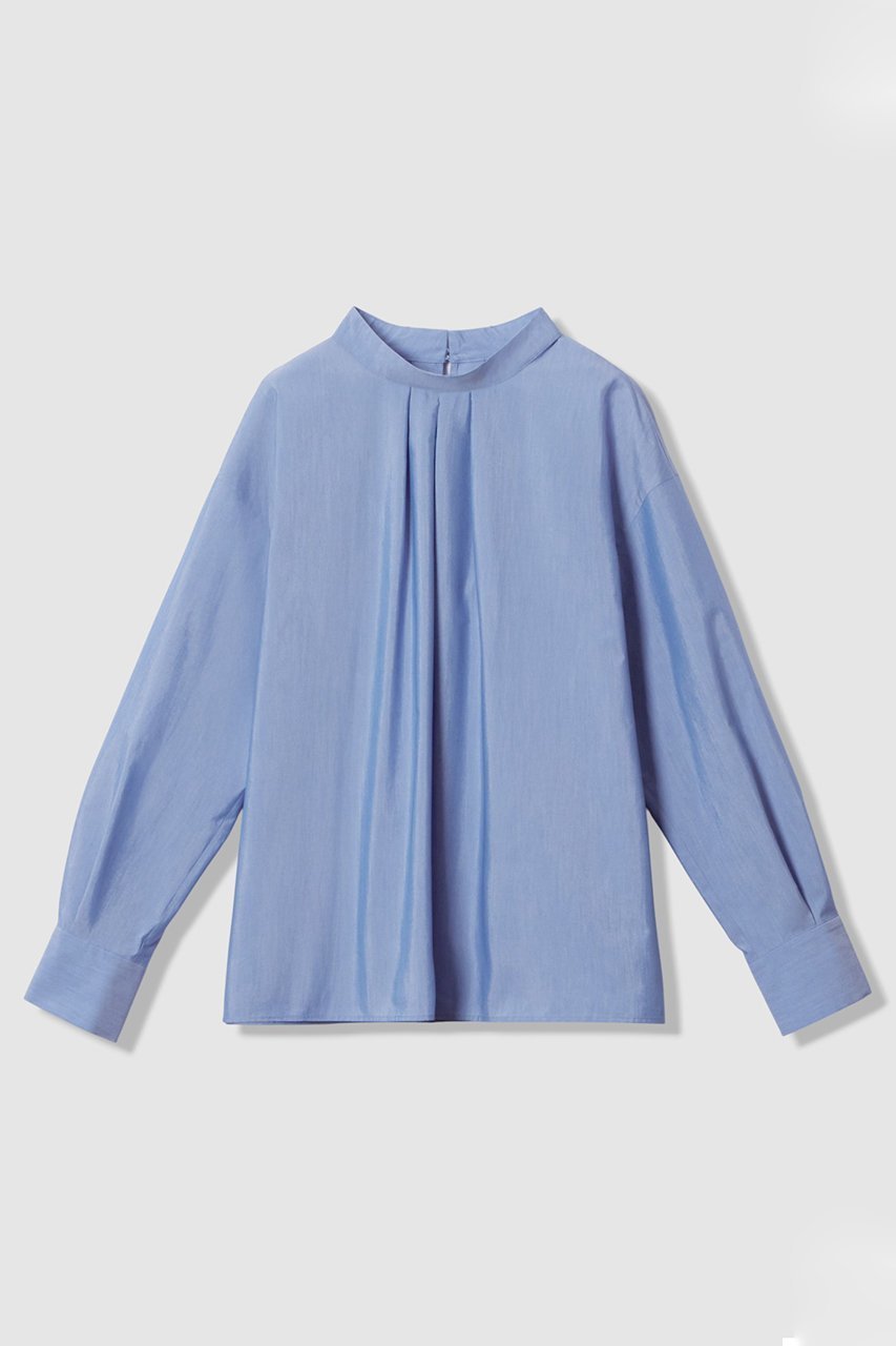 【アナイ/ANAYI】のブロードワイドリボンタイ ブラウス 人気、トレンドファッション・服の通販 founy(ファニー) 　ファッション　Fashion　レディースファッション　Fashion for Women　トップス・カットソー　Cut & Sew Tops　シャツ・ブラウス・オフィスカジュアル　Elegant Blouses & Button-Ups　なめらか　Smooth, Silky Texture　シャンブレー　Chambray, Denim-Like Fabric　ショルダー　Shoulder, Shoulder Strap　スリーブ　Sleeve, Long Sleeve / Short Sleeve　ダウン　Down, Puffer　ドロップ　Drop Shoulder, Dropped Style　ブロード　Broadcloth, Fine Cotton　ロング　Long, Long-Length　other-3|ID: prp329100004888223 ipo3291000000036504296