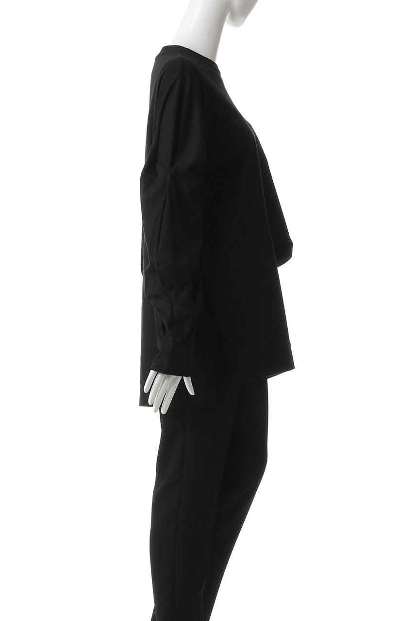 【ナゴンスタンス/nagonstans】のpartly long-sleeves t-shirt 人気、トレンドファッション・服の通販 founy(ファニー) ファッション Fashion レディースファッション Fashion for Women トップス・カットソー Cut & Sew Tops シャツ・ブラウス・オフィスカジュアル Elegant Blouses & Button-Ups ロングTシャツ・Tシャツ Longline T-Shirts & Tees カットソー・ベーシックTシャツ Cut-and-Sewn Tops / Stretch Tees & Basics スリーブ Sleeve, Long Sleeve / Short Sleeve ロング Long, Long-Length other-3|ID: prp329100004888228 ipo3291000000036504345