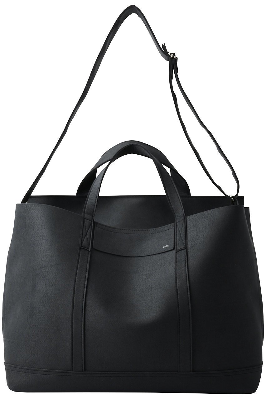 【ザッツ/zattu】のMACTOTO-T2 マイクロスエード2wayトートバッグ インテリア・キッズ・メンズ・レディースファッション・服の通販 founy(ファニー) ファッション Fashion レディースファッション Fashion for Women バッグ Bags ユニセックス Unisex, Genderless 旅行 Travel オフブラック|ID: prp329100004888240 ipo3291000000036504455