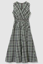 【アナイ/ANAYI】のグリーンチェックカシュクール ワンピース 人気、トレンドファッション・服の通販 founy(ファニー) ファッション Fashion レディースファッション Fashion for Women ワンピース Dresses チュニック Tunic Tops & Dresses カシュクール Wrap Design チェック Check, Plaid, Tartan チュニック Tunic, Long Top フレア Flare, Flared ペプラム Peplum, Flared Hem モノトーン Monotone, Black and White ロング Long, Long-Length エレガント 上品 Elegant thumbnail グリーン|ID: prp329100004888241 ipo3291000000036504462