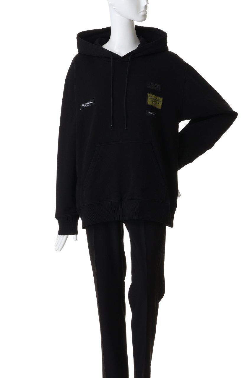 【エムエム6 メゾン マルタン マルジェラ/MM6 Maison Martin Margiela】のロゴ フーディースウェットシャツ 人気、トレンドファッション・服の通販 founy(ファニー) 　ファッション　Fashion　レディースファッション　Fashion for Women　トップス・カットソー　Cut & Sew Tops　シャツ・ブラウス・オフィスカジュアル　Elegant Blouses & Button-Ups　レディースパーカー・カジュアルフーディー　Casual Hoodies & Sweatshirts　ロングTシャツ・Tシャツ　Longline T-Shirts & Tees　スウェット・クルーネックトップス　Sweatshirts & Crewnecks / Relaxed Fit Sweat Tops　カットソー・ベーシックTシャツ　Cut-and-Sewn Tops / Stretch Tees & Basics　バランス　Balance, Style Balance　モチーフ　Motif, Design Theme　リラックス　Relax, Relaxed Fit　other-2|ID: prp329100004888248 ipo3291000000036504508