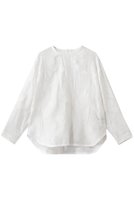 【フローレント/FLORENT】のカットジャカード クルーネック ブラウス 人気、トレンドファッション・服の通販 founy(ファニー) ファッション Fashion レディースファッション Fashion for Women トップス・カットソー Cut & Sew Tops シャツ・ブラウス・オフィスカジュアル Elegant Blouses & Button-Ups シンプル Simple, Minimal ジャカード/ジャガード Jacquard, Woven Pattern スリーブ Sleeve, Long Sleeve / Short Sleeve ロング Long, Long-Length 新作・新入荷 New Arrivals / New In |ID:prp329100004888253