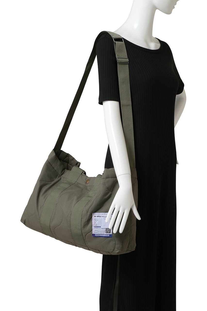 【メゾン ミハラヤスヒロ/Maison MIHARA YASUHIRO】の【UNISEX】【in-stru(men-tal).】RIPSTOP キルト 2WAY バッグ 大人の最旬トレンドファッション＆コーディネート founy(ファウニー) 　ファッション　Fashion　レディースファッション　Fashion for Women　バッグ　Bags　ユニセックス　Unisex, Genderless　キルティング　Quilted, Quilting　キルト　Quilt, Quilted Fabric　コレクション　Collection, Seasonal Line　ショルダー　Shoulder, Shoulder Strap　モダン　Modern, Contemporary　リップ　Lip, Lip Motif　軽量　Lightweight, Ultra Light　other-2|ID: prp329100004888255 ipo3291000000036908964