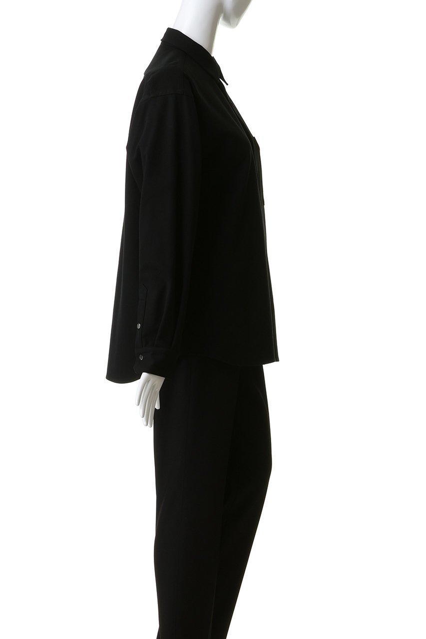 【オブラダ/Oblada】のジャージーオーセンティックシャツ 人気、トレンドファッション・服の通販 founy(ファニー) ファッション Fashion レディースファッション Fashion for Women トップス・カットソー Cut & Sew Tops シャツ・ブラウス・オフィスカジュアル Elegant Blouses & Button-Ups シンプル Simple, Minimal スリーブ Sleeve, Long Sleeve / Short Sleeve ロング Long, Long-Length エレガント 上品 Elegant other-3|ID: prp329100004888256 ipo3291000000036504564