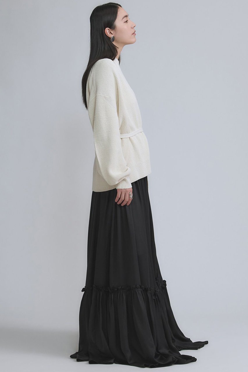 【カオス/Chaos】のロウシルクカシュクールカーディガン 人気、トレンドファッション・服の通販 founy(ファニー) 　ファッション　Fashion　レディースファッション　Fashion for Women　トップス・カットソー　Cut & Sew Tops　ニット　Knit Tops & Sweaters　カーディガン・羽織り　Layered Style Cardigans　おすすめ　Recommended / Our Picks　カシュクール　Wrap Design　カーディガン　Cardigan, Knitwear　シルク　Silk, 100% Silk　タンク　Tank Top, Sleeveless Top　ネップ　Nepp, Slub Yarn　other-4|ID: prp329100004888273 ipo3291000000036504680