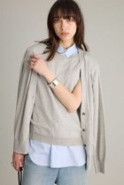 【ブリル/BRILL】のレイヤードカーディガン 人気、トレンドファッション・服の通販 founy(ファニー) ファッション Fashion レディースファッション Fashion for Women トップス・カットソー Cut & Sew Tops ニット Knit Tops & Sweaters カーディガン・羽織り Layered Style Cardigans アンサンブル Ensemble Set カーディガン Cardigan, Knitwear コンパクト Compact, Small Size フロント Front, Front Design thumbnail ライトグレー|ID: prp329100004888275 ipo3291000000036504690