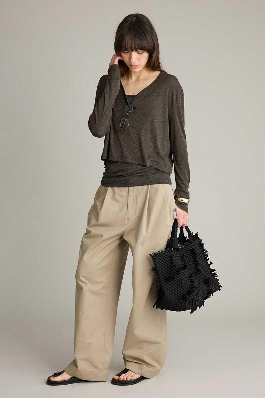 【ブリル/BRILL】のシアーヘンリーロングスリーブ 人気、トレンドファッション・服の通販 founy(ファニー) 　ファッション　Fashion　レディースファッション　Fashion for Women　トップス・カットソー　Cut & Sew Tops　シャツ・ブラウス・オフィスカジュアル　Elegant Blouses & Button-Ups　ロングTシャツ・Tシャツ　Longline T-Shirts & Tees　カットソー・ベーシックTシャツ　Cut-and-Sewn Tops / Stretch Tees & Basics　ウォーム　Warm Fabric　シアー　Sheer, See-Through　スリーブ　Sleeve, Long Sleeve / Short Sleeve　ロング　Long, Long-Length　other-8|ID: prp329100004888278 ipo3291000000036504712