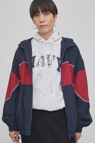 【ウィムガゼット/Whim Gazette】の【UMBRO×Whim Gazette】フーディーブルゾン 人気、トレンドファッション・服の通販 founy(ファニー) ファッション Fashion レディースファッション Fashion for Women アウター Coat / Outerwear Collection レディースジャケット・軽アウター Jackets ブルゾンジャケット・スポーティアウター Blouson Jackets コラボ Collaboration, Collab 軽量 Lightweight, Ultra Light ジャケット Jacket, Outerwear スポーツ Sports, Activewear スポーティ Sporty, Casual Athletic パイピング Piping, Trim Design ブルゾン Blouson, Bomber Jacket メッシュ Mesh, Net Fabric エレガント 上品 Elegant thumbnail ネイビー|ID: prp329100004888280 ipo3291000000036504722