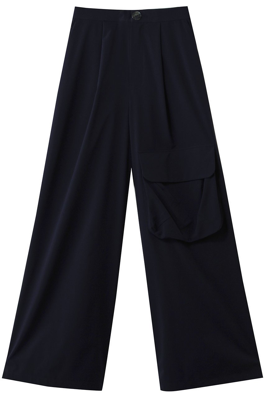 【ナゴンスタンス/nagonstans】のwide cocoon pants インテリア・キッズ・メンズ・レディースファッション・服の通販 founy(ファウニー) 　ファッション　Fashion　レディースファッション　Fashion for Women　パンツ　Pants & Trousers　ストレッチ　Stretch, Stretchy Fabric　セットアップ　Set-Up, Coordinated Outfit　タフタ　Taffeta, Structured Fabric　ポケット　Pocket, Pocket Detail　リラックス　Relax, Relaxed Fit　ワイド　Wide, Wide Fit　Space|ID: prp329100004888291 ipo3291000000036909095