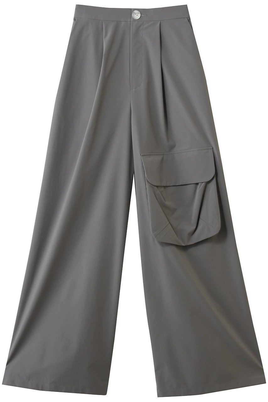 【ナゴンスタンス/nagonstans】のwide cocoon pants インテリア・キッズ・メンズ・レディースファッション・服の通販 founy(ファウニー) 　ファッション　Fashion　レディースファッション　Fashion for Women　パンツ　Pants & Trousers　ストレッチ　Stretch, Stretchy Fabric　セットアップ　Set-Up, Coordinated Outfit　タフタ　Taffeta, Structured Fabric　ポケット　Pocket, Pocket Detail　リラックス　Relax, Relaxed Fit　ワイド　Wide, Wide Fit　Cloud|ID: prp329100004888291 ipo3291000000036909096