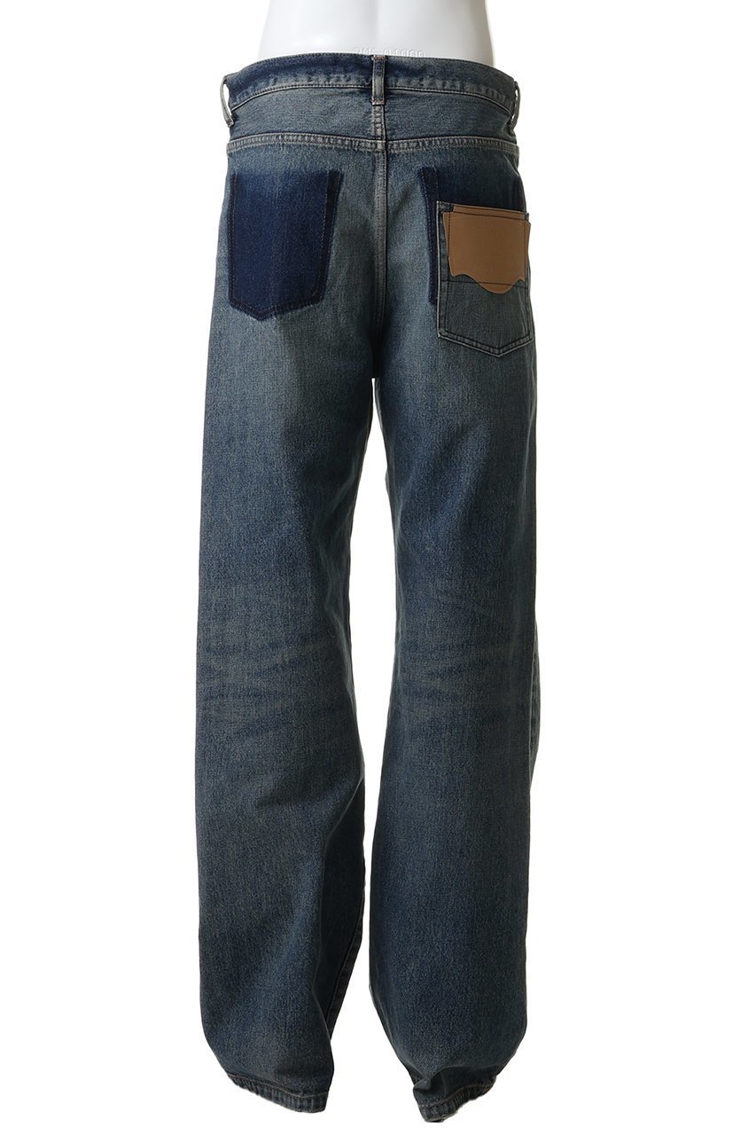 【メゾン ミハラヤスヒロ/Maison MIHARA YASUHIRO / MEN】の【MEN】【Maison MIHARA YASUHIRO】FLARE TAPERED ジーンズ 人気、トレンドファッション・服の通販 founy(ファニー) 　ファッション　Fashion　メンズファッション　Fashion for Men　ボトムス　Bottoms　デニムパンツ・ジーンズ　Denim Pants　シューズ　Shoes, Footwear　ジーンズ　Jeans, Denim Pants　ダメージ　Distressed, Destroyed　デニム　Denim, Jeans Material　フレア　Flare, Flared　ポケット　Pocket, Pocket Detail　other-4|ID: prp329100004888295 ipo3291000000036504865