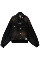 【メゾン ミハラヤスヒロ/Maison MIHARA YASUHIRO / MEN】の【MEN】【Maison MIHARA YASUHIRO】COMBINED DENIM×MA-1 ブルゾン 人気、トレンドファッション・服の通販 founy(ファニー) ファッション Fashion メンズファッション Fashion for Men ジャケット Jacket, Outerwear デニム Denim, Jeans Material ブルゾン Blouson, Bomber Jacket ミリタリー Military, Army Style 新作・新入荷 New Arrivals / New In thumbnail ブラック|ID: prp329100004888296 ipo3291000000036504869