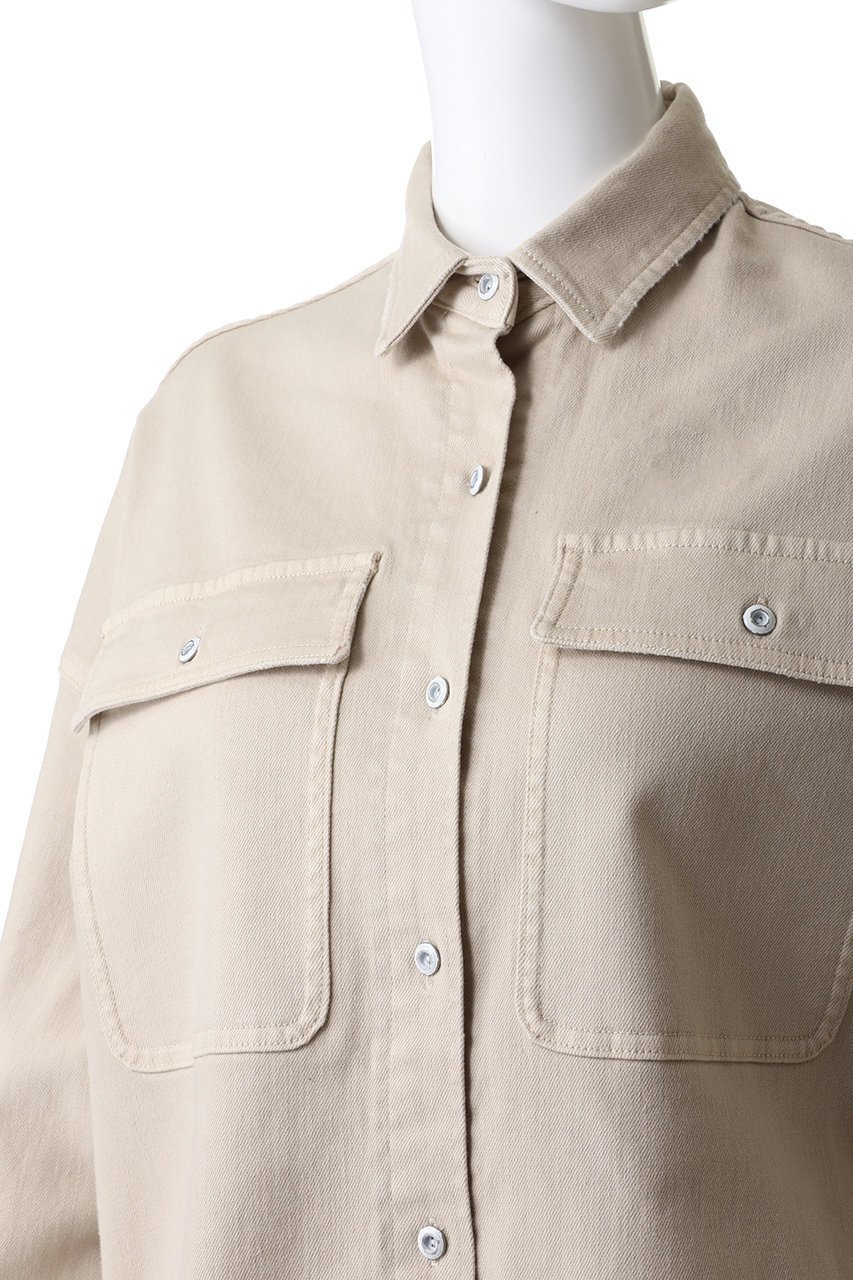 【ヘルシーデニム/Healthy Denim】のAlmond スーパービッグデニムシャツ 人気、トレンドファッション・服の通販 founy(ファニー) 　ファッション　Fashion　レディースファッション　Fashion for Women　トップス・カットソー　Cut & Sew Tops　シャツ・ブラウス・オフィスカジュアル　Elegant Blouses & Button-Ups　なめらか　Smooth, Silky Texture　スリーブ　Sleeve, Long Sleeve / Short Sleeve　ダメージ　Distressed, Destroyed　チュニック　Tunic, Long Top　デニム　Denim, Jeans Material　ビッグ　Big, Oversized　フロント　Front, Front Design　ロング　Long, Long-Length　今季　This Season, Current Season　other-5|ID: prp329100004888311 ipo3291000000036504976