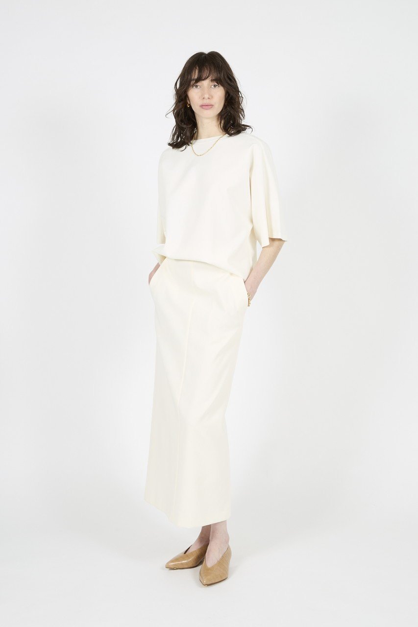 【エブール/ebure】の【店舗限定】ボイルダブルクロス ナロースカート 人気、トレンドファッション・服の通販 founy(ファニー) 　ファッション　Fashion　レディースファッション　Fashion for Women　スカート　Skirts　シンプル　Simple, Minimal　スリット　Slit, Slit Detail　フォルム　Silhouette, Form　リラックス　Relax, Relaxed Fit　other-6|ID: prp329100004888318 ipo3291000000036505019