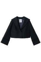 【アルアバイル/allureville】の【Loulou Willoughby】ファンシーツイードセーラージャケット 人気、トレンドファッション・服の通販 founy(ファニー) ファッション Fashion レディースファッション Fashion for Women アウター Coat / Outerwear Collection レディースジャケット・軽アウター Jackets クラシック Classic, Timeless Style コンパクト Compact, Small Size シンプル Simple, Minimal ジャケット Jacket, Outerwear スリーブ Sleeve, Long Sleeve / Short Sleeve ツイード Twill, Twill Weave バランス Balance, Style Balance ボトム Bottoms, Lower Wear エレガント 上品 Elegant thumbnail ネイビー|ID: prp329100004888320 ipo3291000000036505024