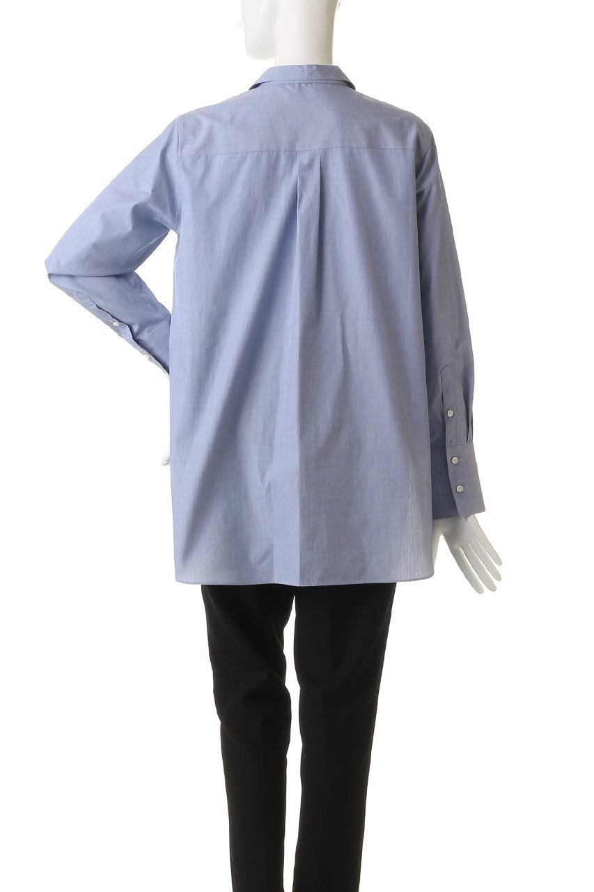 【エブール/ebure】のエッセンシャルコットン バンドカラーシャツ 人気、トレンドファッション・服の通販 founy(ファニー) ファッション Fashion レディースファッション Fashion for Women トップス・カットソー Cut & Sew Tops シャツ・ブラウス・オフィスカジュアル Elegant Blouses & Button-Ups スリーブ Sleeve, Long Sleeve / Short Sleeve トレンド Trend, Trending Now ロング Long, Long-Length エレガント 上品 Elegant other-4|ID: prp329100004888325 ipo3291000000036505057