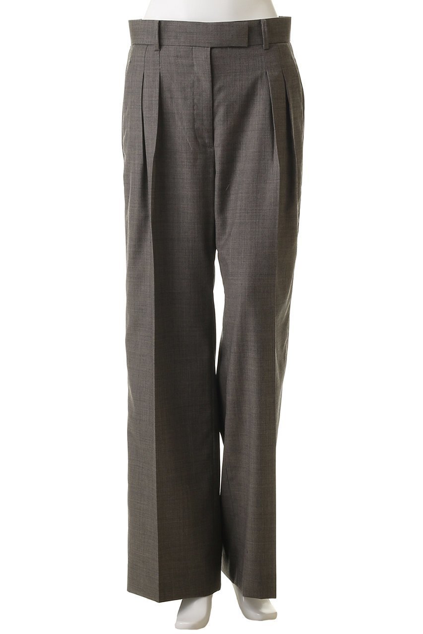 【エブール/ebure】のドライシャンブレー タックパンツ 人気、トレンドファッション・服の通販 founy(ファニー) 　ファッション　Fashion　レディースファッション　Fashion for Women　パンツ　Pants & Trousers　シャンブレー　Chambray, Denim-Like Fabric　シンプル　Simple, Minimal　ジャケット　Jacket, Outerwear　ストレート　Straight, Straight Cut　セットアップ　Set-Up, Coordinated Outfit　バランス　Balance, Style Balance　ビジネス 仕事 通勤　Business / Work / Commuting　マニッシュ　Mannish, Boyish　エレガント 上品　Elegant　other-2|ID: prp329100004888329 ipo3291000000036505080