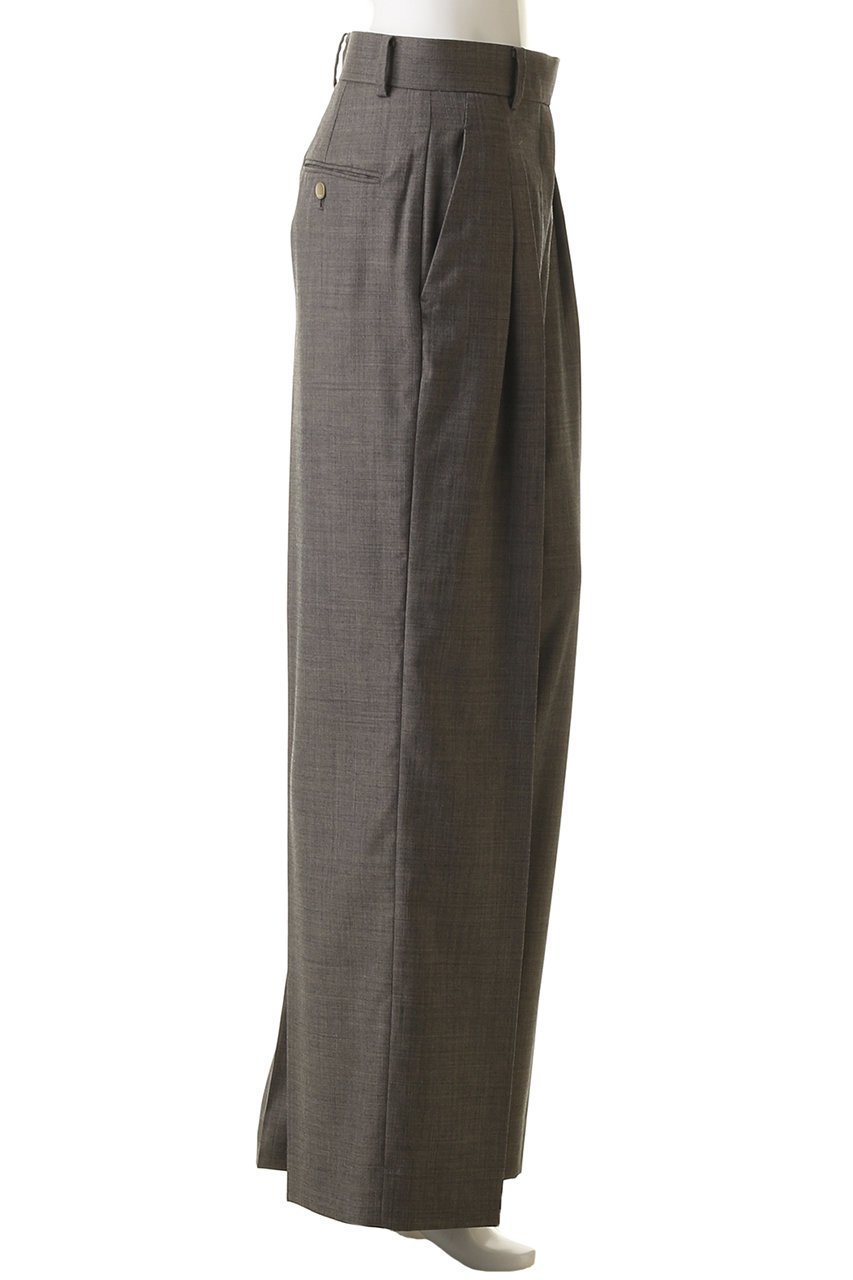 【エブール/ebure】のドライシャンブレー タックパンツ 人気、トレンドファッション・服の通販 founy(ファニー) 　ファッション　Fashion　レディースファッション　Fashion for Women　パンツ　Pants & Trousers　シャンブレー　Chambray, Denim-Like Fabric　シンプル　Simple, Minimal　ジャケット　Jacket, Outerwear　ストレート　Straight, Straight Cut　セットアップ　Set-Up, Coordinated Outfit　バランス　Balance, Style Balance　ビジネス 仕事 通勤　Business / Work / Commuting　マニッシュ　Mannish, Boyish　エレガント 上品　Elegant　other-3|ID: prp329100004888329 ipo3291000000036505081