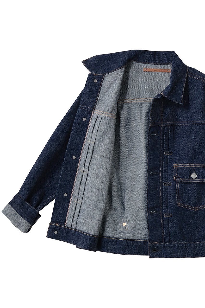 【サイ サイベーシックス/Scye SCYE BASICS】の【UNISEX】【SCYE BASICS】セルヴィッジ デニム ジャケット 人気、トレンドファッション・服の通販 founy(ファニー) ファッション Fashion レディースファッション Fashion for Women アウター Coat / Outerwear Collection レディースジャケット・軽アウター Jackets デニムジャケット / カジュアルアウター Denim Jackets ユニセックス Unisex, Genderless カッティング Cutting Detail ジャケット Jacket, Outerwear デニム Denim, Jeans Material トレンド Trend, Trending Now 新作・新入荷 New Arrivals / New In other-7|ID: prp329100004888335 ipo3291000000036505120