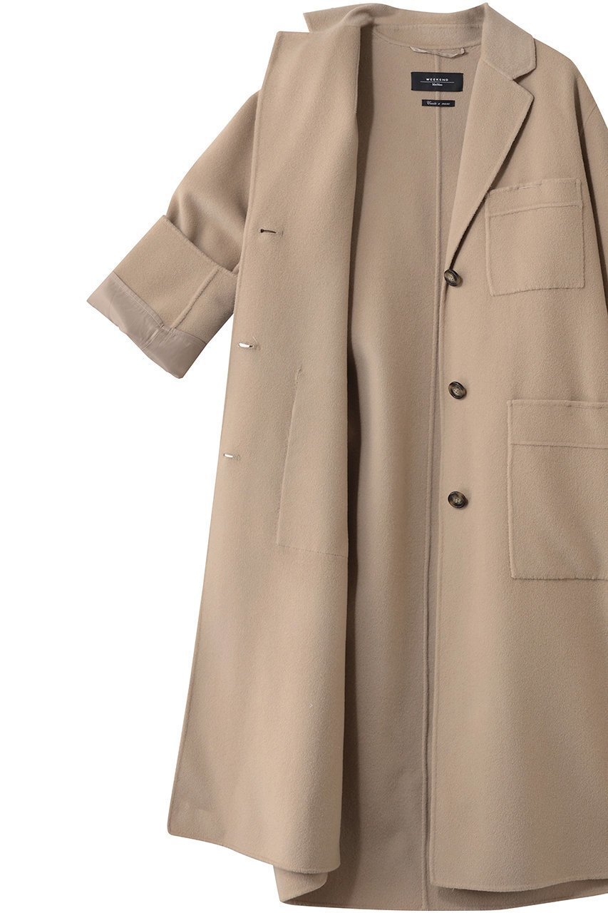 【マックスマーラ/Max Mara】の【Weekend Max Mara】GALOSCE ヴァージンウール コート 人気、トレンドファッション・服の通販 founy(ファニー) 　ファッション　Fashion　レディースファッション　Fashion for Women　アウター　Coat / Outerwear Collection　コート・ロングコート・ピーコート　Long Coats, Peacoats & More　なめらか　Smooth, Silky Texture　クラシック　Classic, Timeless Style　バランス　Balance, Style Balance　フィット　Fit, Slim Fit　ポケット　Pocket, Pocket Detail　ラグジュアリー　Luxury, Elegant　ロング　Long, Long-Length　エレガント 上品　Elegant　other-6|ID: prp329100004888339 ipo3291000000036505148