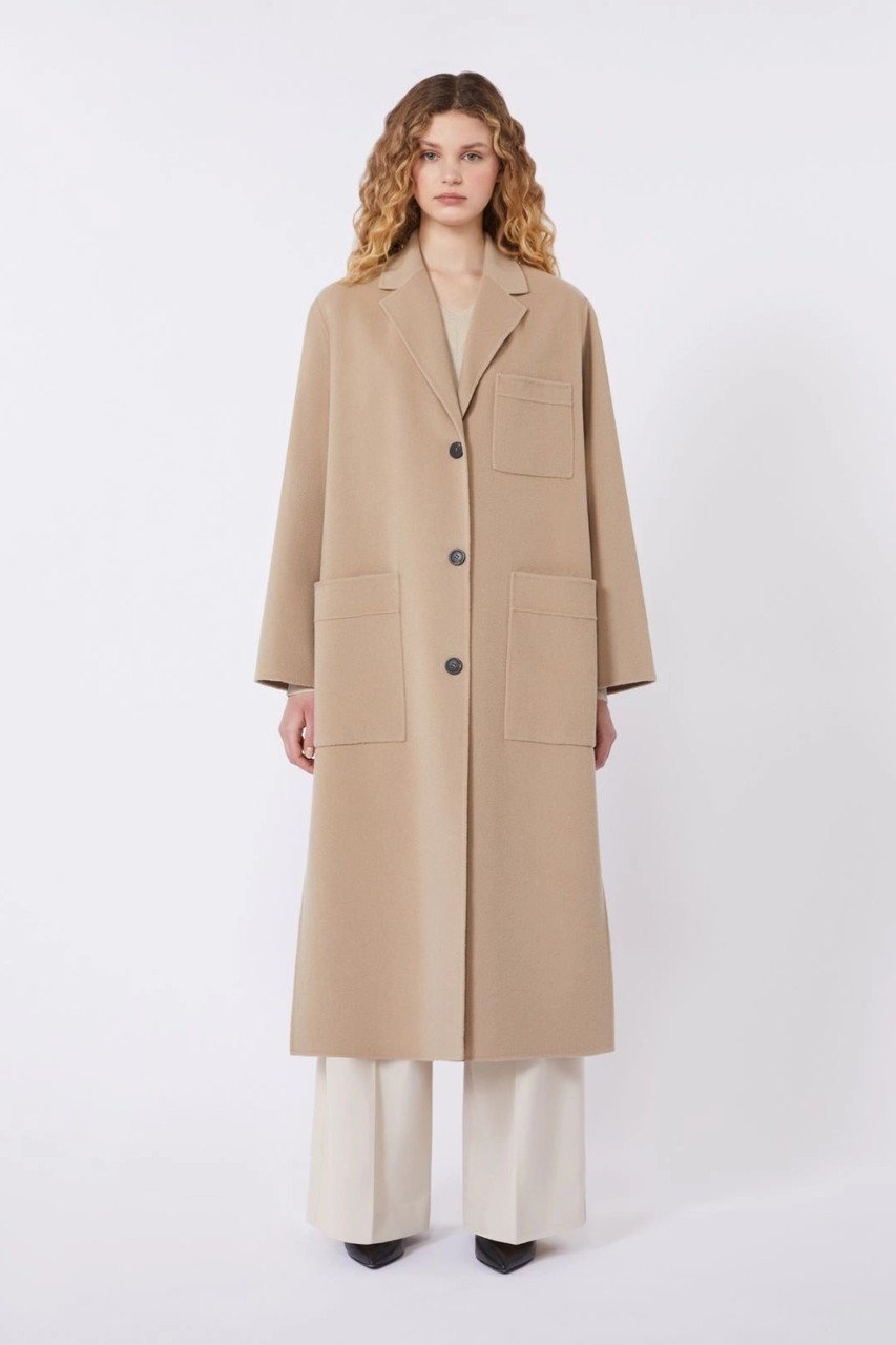 【マックスマーラ/Max Mara】の【Weekend Max Mara】GALOSCE ヴァージンウール コート 人気、トレンドファッション・服の通販 founy(ファニー) 　ファッション　Fashion　レディースファッション　Fashion for Women　アウター　Coat / Outerwear Collection　コート・ロングコート・ピーコート　Long Coats, Peacoats & More　なめらか　Smooth, Silky Texture　クラシック　Classic, Timeless Style　バランス　Balance, Style Balance　フィット　Fit, Slim Fit　ポケット　Pocket, Pocket Detail　ラグジュアリー　Luxury, Elegant　ロング　Long, Long-Length　エレガント 上品　Elegant　other-8|ID: prp329100004888339 ipo3291000000036505151