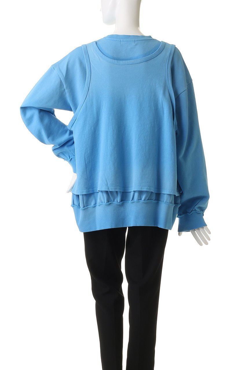 【メゾンスペシャル/MAISON SPECIAL】のLayered Jersey Sweat Top/レイヤード天竺スウェットトップ 人気、トレンドファッション・服の通販 founy(ファニー) 　ファッション　Fashion　レディースファッション　Fashion for Women　トップス・カットソー　Cut & Sew Tops　シャツ・ブラウス・オフィスカジュアル　Elegant Blouses & Button-Ups　レディースパーカー・カジュアルフーディー　Casual Hoodies & Sweatshirts　ロングTシャツ・Tシャツ　Longline T-Shirts & Tees　スウェット・クルーネックトップス　Sweatshirts & Crewnecks / Relaxed Fit Sweat Tops　カットソー・ベーシックTシャツ　Cut-and-Sewn Tops / Stretch Tees & Basics　ボトム　Bottoms, Lower Wear　other-4|ID: prp329100004888345 ipo3291000000036505181
