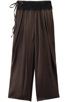 【プランク プロジェクト/PRANK PROJECT】のフィブリルキュプライージーパンツ 人気、トレンドファッション・服の通販 founy(ファニー) ファッション Fashion レディースファッション Fashion for Women パンツ Pants & Trousers キュプラ Cupro, Eco Fabric サテン Satin, Glossy Fabric レース Lace, Lace Fabric 再入荷 Restock / Back in Stock thumbnail BRN(ブラウン)|ID: prp329100004888350 ipo3291000000036505210