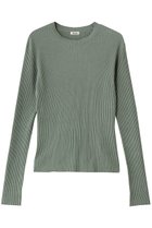 【オブラダ/Oblada】のリブニット 人気、トレンドファッション・服の通販 founy(ファニー) ファッション Fashion レディースファッション Fashion for Women トップス・カットソー Cut & Sew Tops ニット Knit Tops & Sweaters カジュアルプルオーバー・ニットトップス Pullovers & Knit Tops / Casual Pullovers コンパクト Compact, Small Size シンプル Simple, Minimal スラックス Slacks, Dress Pants デニム Denim, Jeans Material リブニット Rib Knit, Ribbed Knit 新作・新入荷 New Arrivals / New In thumbnail グリーン|ID: prp329100004888358 ipo3291000000036505258
