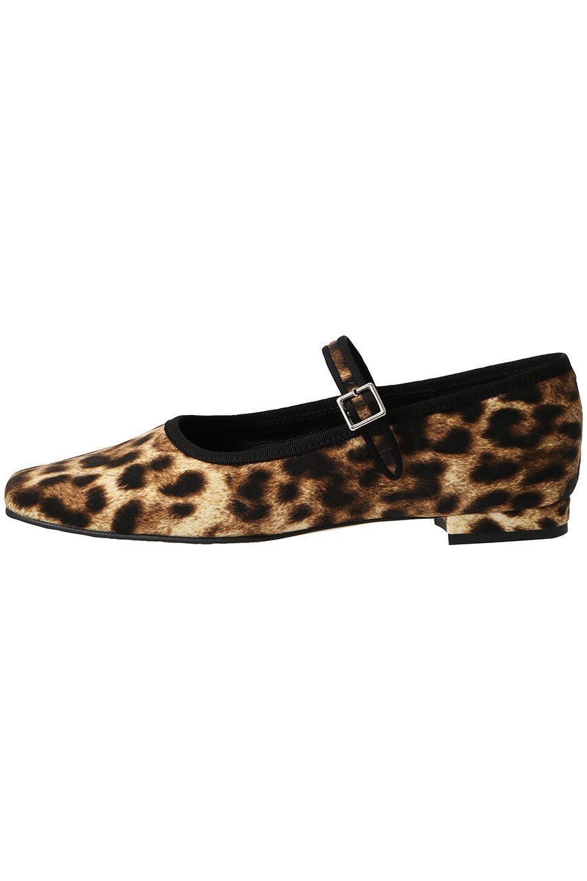 【オブラダ/Oblada】のOBLADA メリージェーン(LEOPARD) 人気、トレンドファッション・服の通販 founy(ファニー) 　ファッション　Fashion　レディースファッション　Fashion for Women　シューズ　Shoes, Footwear　スクエア　Square, Square Shape　ソックス　Socks, Hosiery　バレエ　Ballet, Ballet Style　フォルム　Silhouette, Form　フラット　Flat, Flat Shoes　ラップ　Wrap, Wrap Design　レオパード　Leopard, Animal Print　other-2|ID: prp329100004888367 ipo3291000000036505322