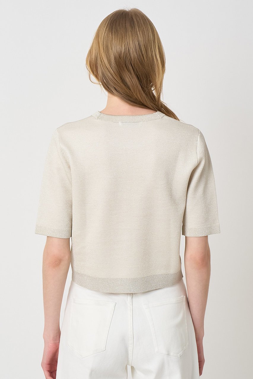 【アナイ/ANAYI】のシアーラメダブルウィーブプルオーバー 人気、トレンドファッション・服の通販 founy(ファニー) ファッション Fashion レディースファッション Fashion for Women トップス・カットソー Cut & Sew Tops ニット Knit Tops & Sweaters カジュアルプルオーバー・ニットトップス Pullovers & Knit Tops / Casual Pullovers アンサンブル Ensemble Set カーディガン Cardigan, Knitwear シアー Sheer, See-Through スリーブ Sleeve, Long Sleeve / Short Sleeve ハーフ Half, Half-Length エレガント 上品 Elegant other-5|ID: prp329100004888376 ipo3291000000036521733